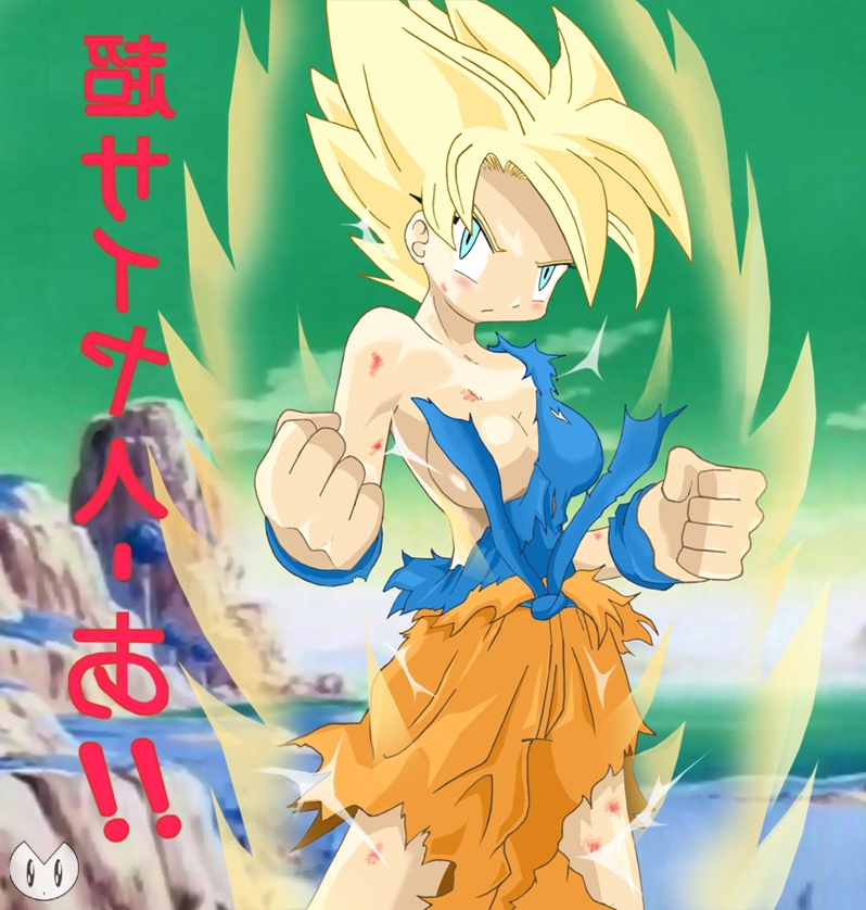 Picture #130254452breasts color covered breasts dragon ball z female female  only front view namek rule 63 saiyan solo son goku super saiyan | Dragon  Ball Z Hentai